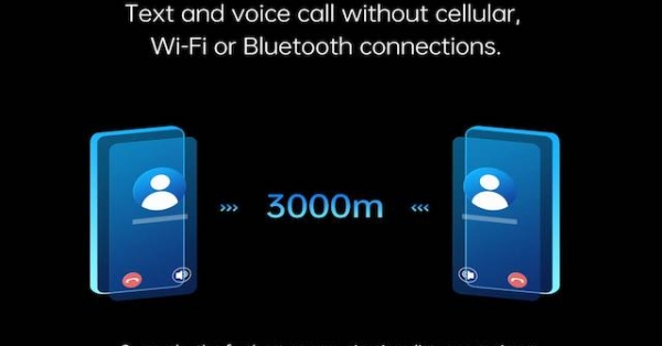 khong can wi-fi, 3g hay bluetooth, nguoi dung van co the goi thoai cho nhau trong 3km hinh anh 2