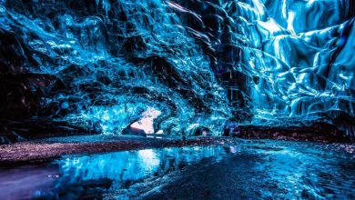 Cave Vatnajokull Glacier Iceland 1019