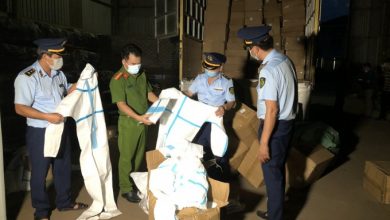 Cuc Qltt Tinh Lao Cai Tam Giu 8 310 Bo Quan Ao Bao Ho Y Te Khong Ro Nguon Goc