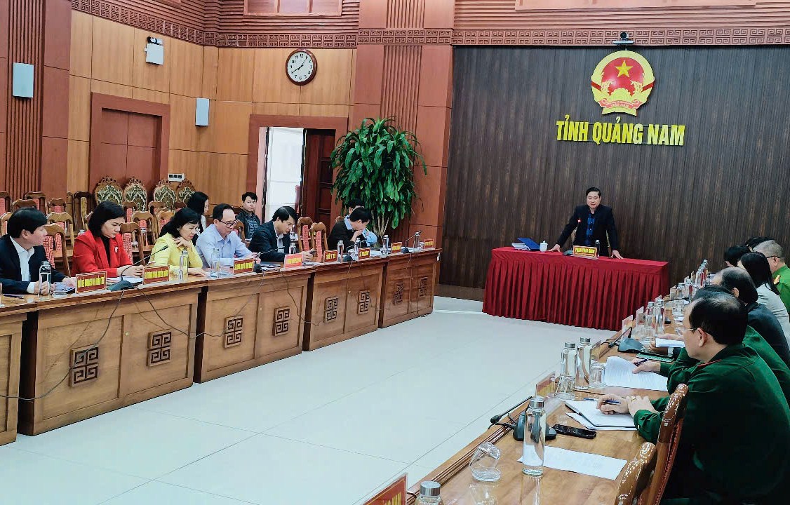 Quang cảnh Hội nghị tổng kết công tác chống buôn lậu, gian lận thương mại và hàng giả năm 2024, triển khai nhiệm vụ năm 2025