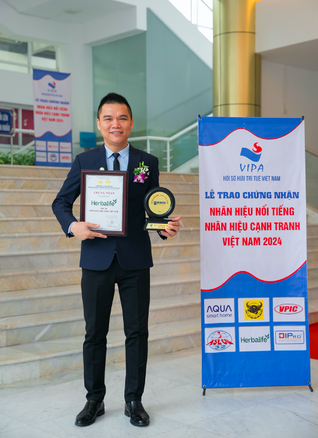 Ông Nguyễn Thành Đạt – Giám Đốc Truyền Thông Cty TNHH MTV Herbalife Việt Nam tại buổi lễ.