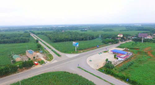 Hạ tầng giao thông của huyện Thọ Xuân được đầu tư đồng bộ.