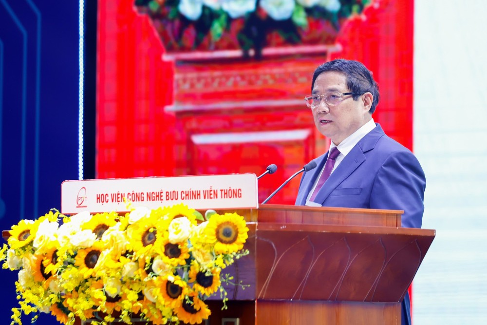 Thủ tướng Chính phủ Phạm Minh Chính phát biểu tại lễ phát động. Ảnh: Nhật Bắc