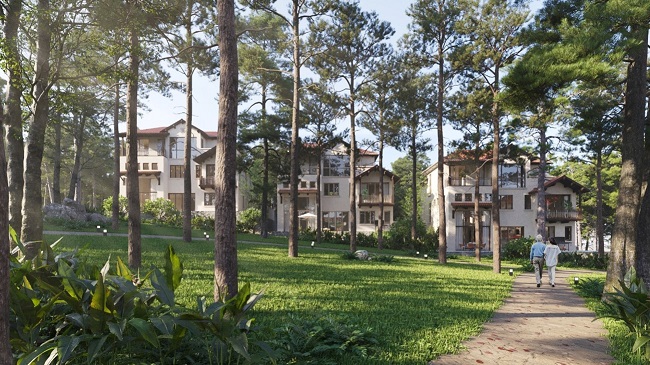  Phối cảnh dự án Thung lũng Thanh Xuân 170ha ở tỉnh Vĩnh Phúc được IFC đầu tư. (Nguồn ảnh: Bimland.com)