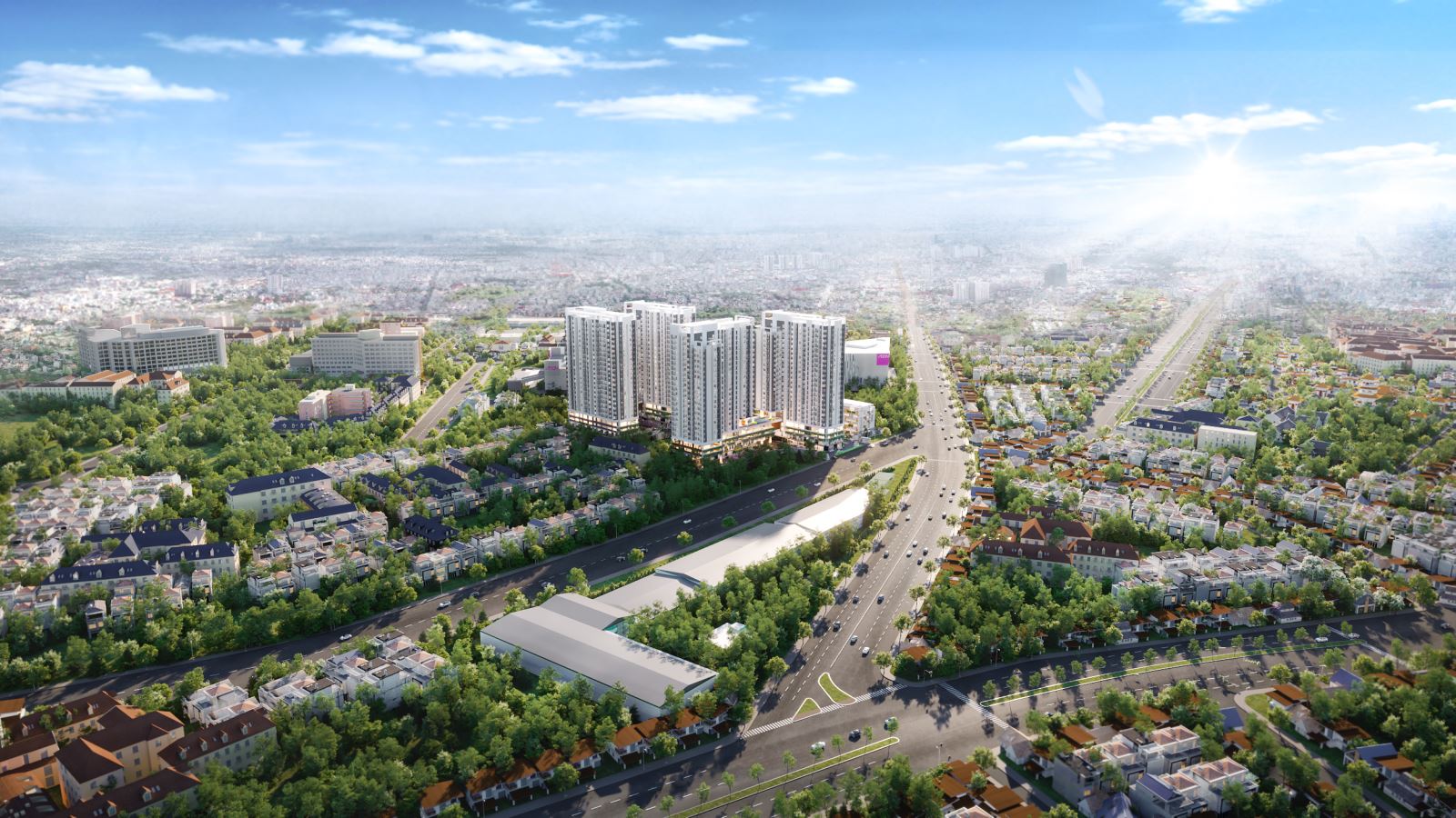 Dự án Moonlight Center Point tại trung tâm khu Tên Lửa, quận Bình Tân, TP.HCM