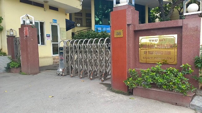 Trụ sở quận Cầu Giấy (ảnh minh họa)