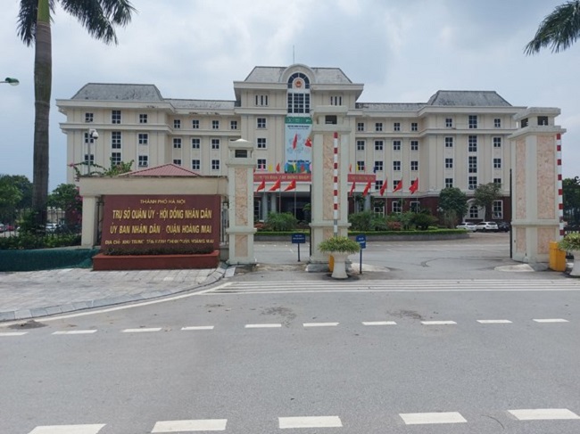 Trụ sở UBND quận Hoàng Mai, TP. Hà Nội
