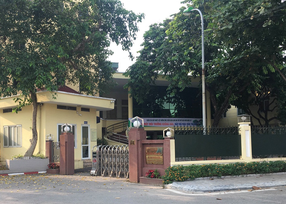 Trụ sở Ủy ban Nhân dân quận Cầu Giấy/ Ảnh Thanh tra