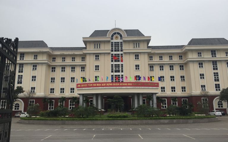 Trụ sở UBND quận Hoàng Mai, Hà Nội/ Ảnh internet