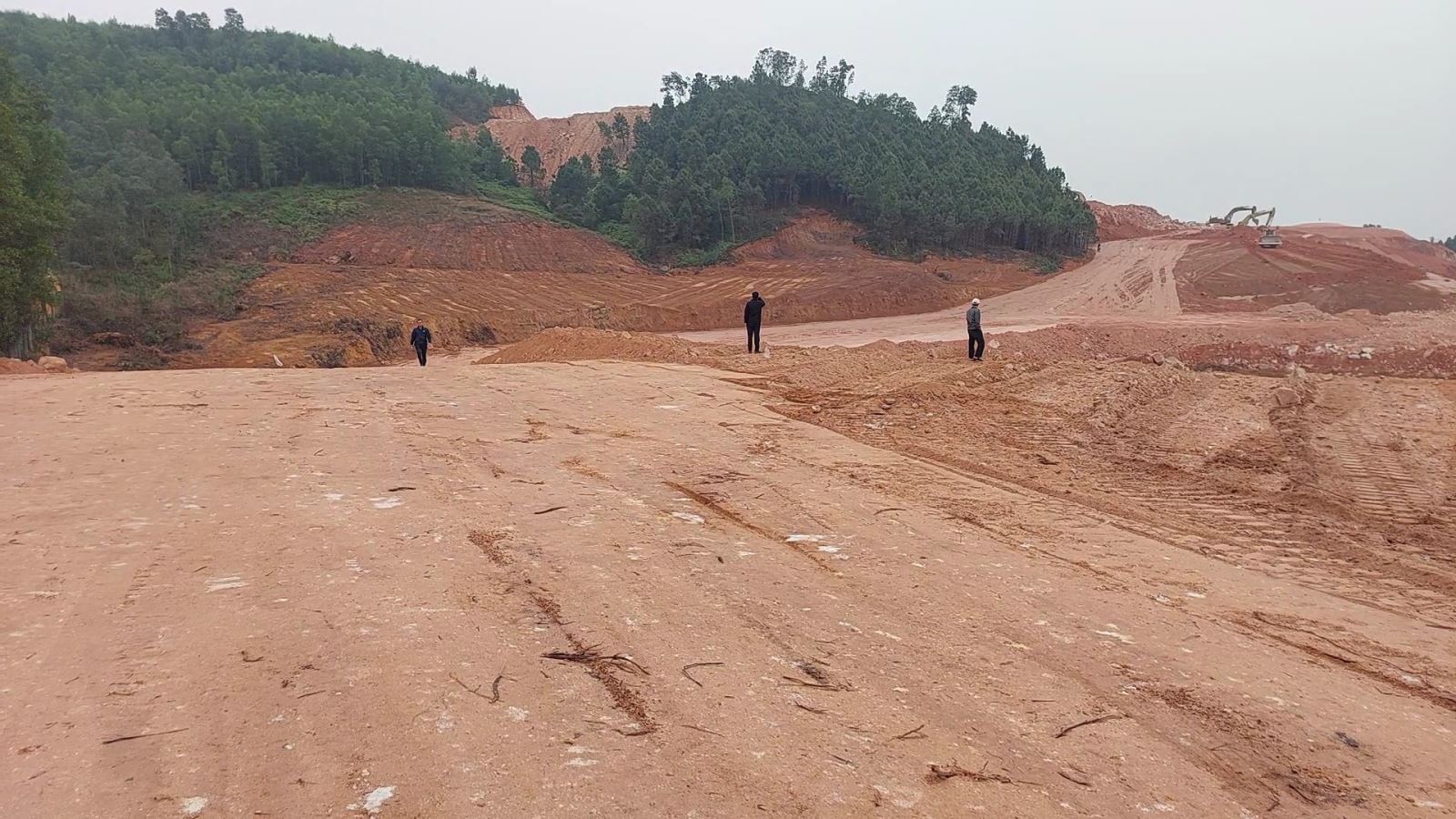 Phần đất của người dân đã được hỗ trợ đền bù chưa đúng khu vực
