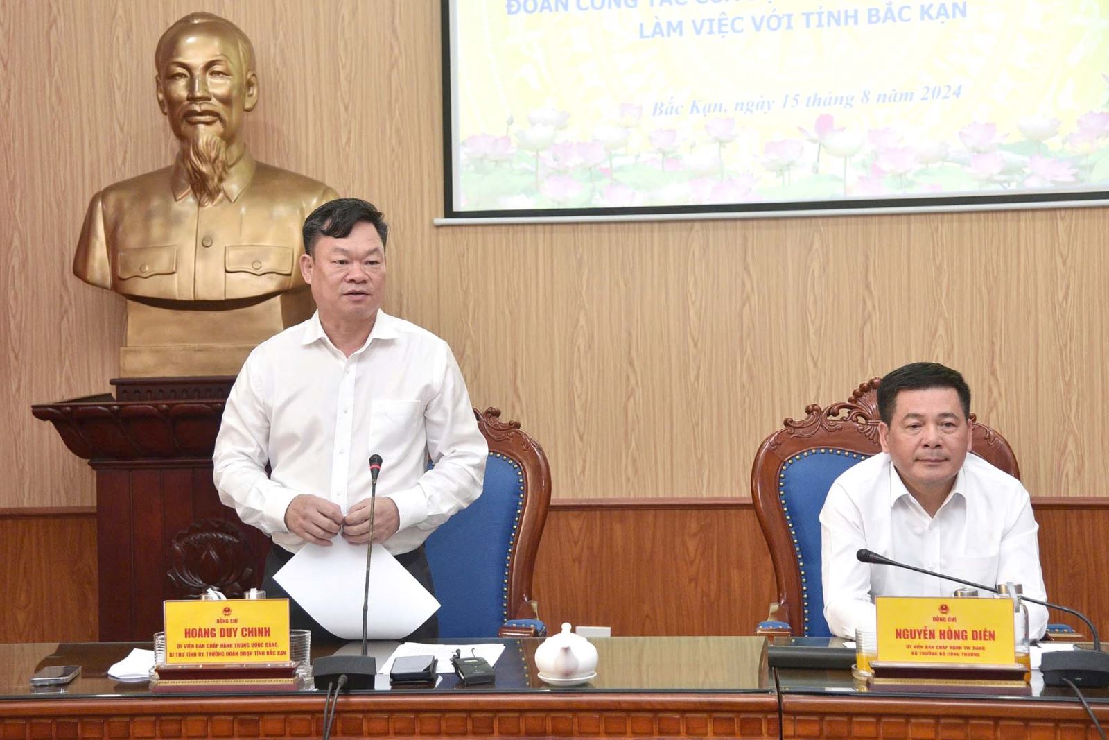 Bắc Kạn đã đề nghị Bộ Công Thương xem xét, trình Thủ tướng Chính phủ điều chỉnh, bổ sung Quy hoạch thăm dò, khai thác, chế biến và sử dụng các loại khoáng sản thời kỳ 2021 - 2030