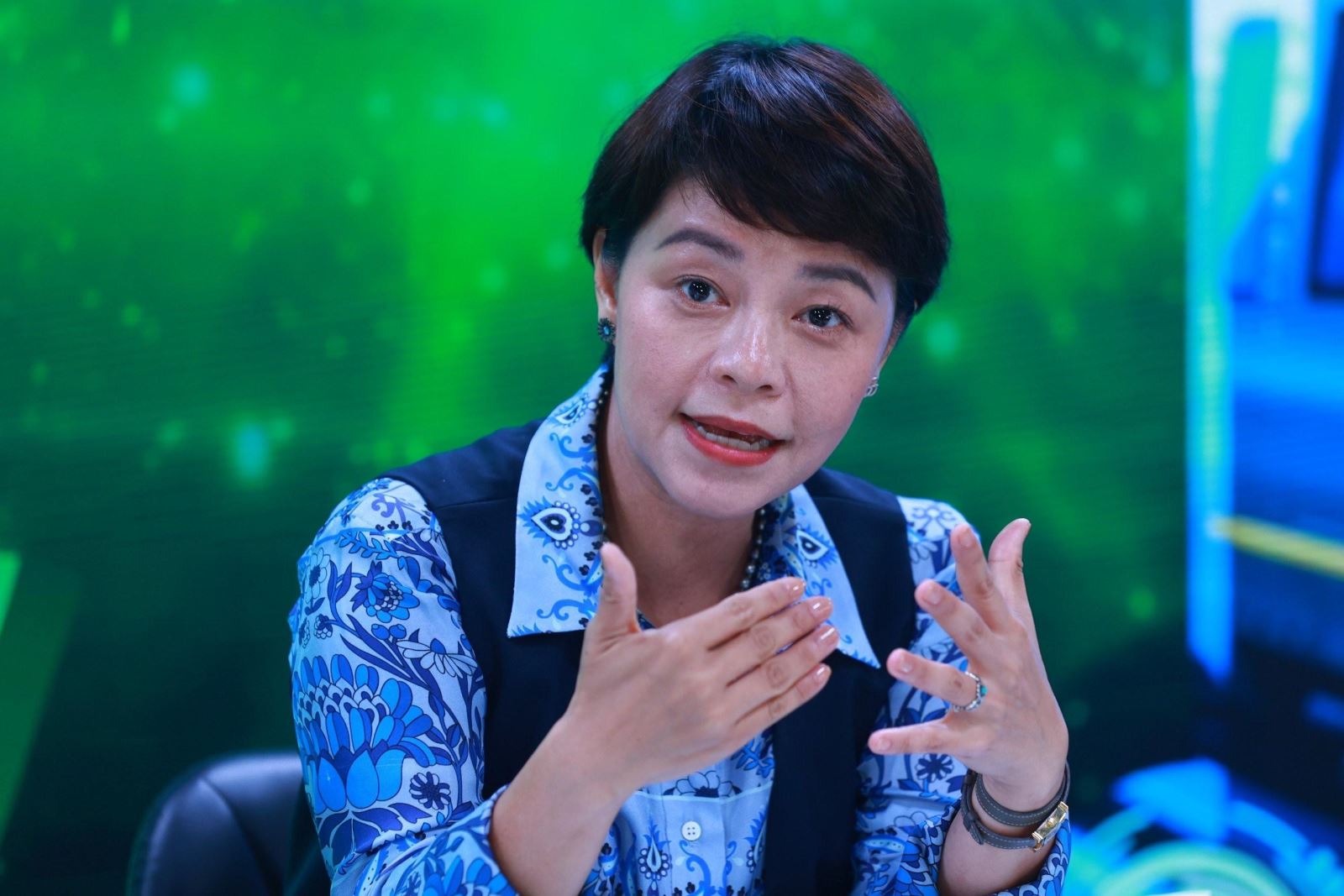 bà Nguyễn Thị Thu Hiền, Tổng giám đốc Công ty chứng khoán Techcombank (TCBS) chia sẻ quan điểm