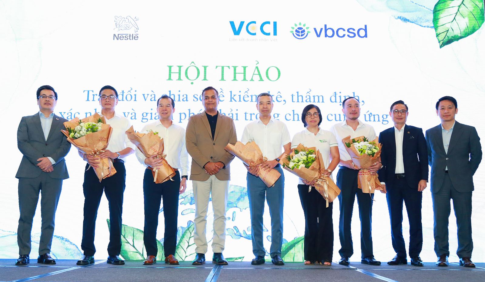 nlvcci Công ty TNHH Nestlé Việt Nam, Đồng chủ tịch của VBCSD tích cực đồng hành trong các chương trình ý nghĩa, góp phần thúc đẩy các sáng kiến giảm phát thải khí nhà kính