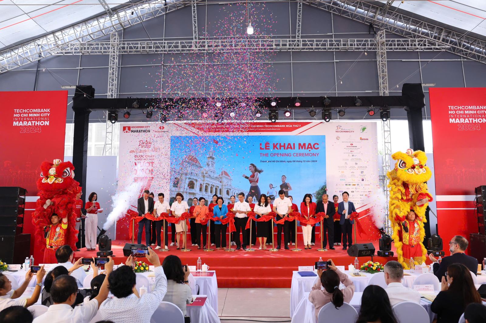 Giải Marathon Quốc tế Thành phố Hồ Chí Minh Techcombank Mùa thứ 7 chính thức khai mạc
