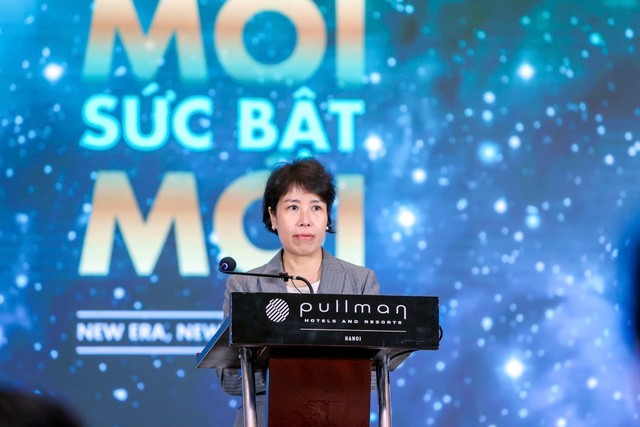 Bà Nguyễn Thị Bích Ngọc, Thứ trưởng Bộ Tài chính chia sẻ tại Diễn đàn VWAS 2025