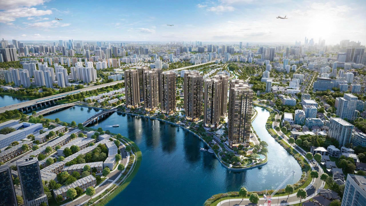 Khu vực bờ Đông sông Sài Gòn, gồm Thủ Thiêm - Bình Trưng - Cát Lái, đang nổi lên như 