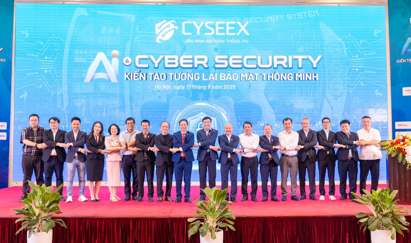 Liên minh An toàn Thông tin CYSEEX bắt tay nhau thể hiện quyết tâm cùng nhau kiến tạo tương lai bảo mật thông minh