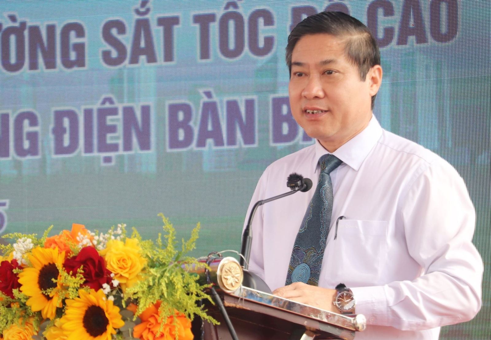 Phó Chủ tịch UBND TP. Đà Nẵng Phan Thái Bình phát biểu chỉ đạo tại lễ khởi công