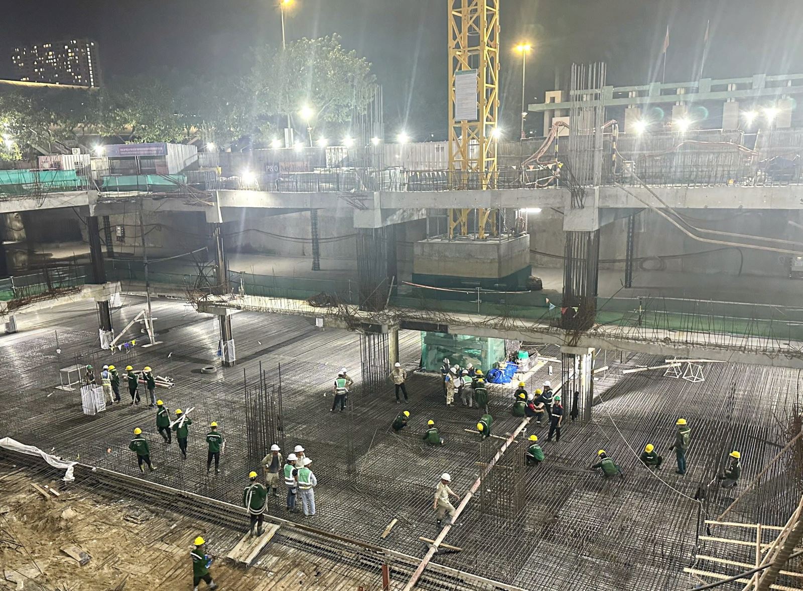 Tiến độ thi công tại dự án TTC Plaza Đà Nẵng luôn được bám sát, mục tiêu bàn giao đúng thời hạn