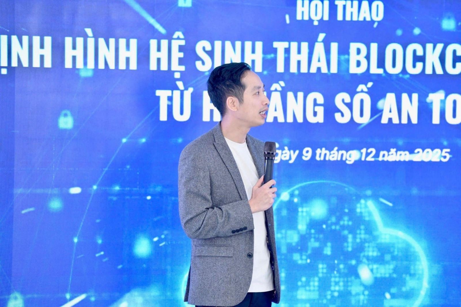 Ông Trần Trung Hiếu nêu định hướng phát triển ba trụ cột của Mạng VBSN.