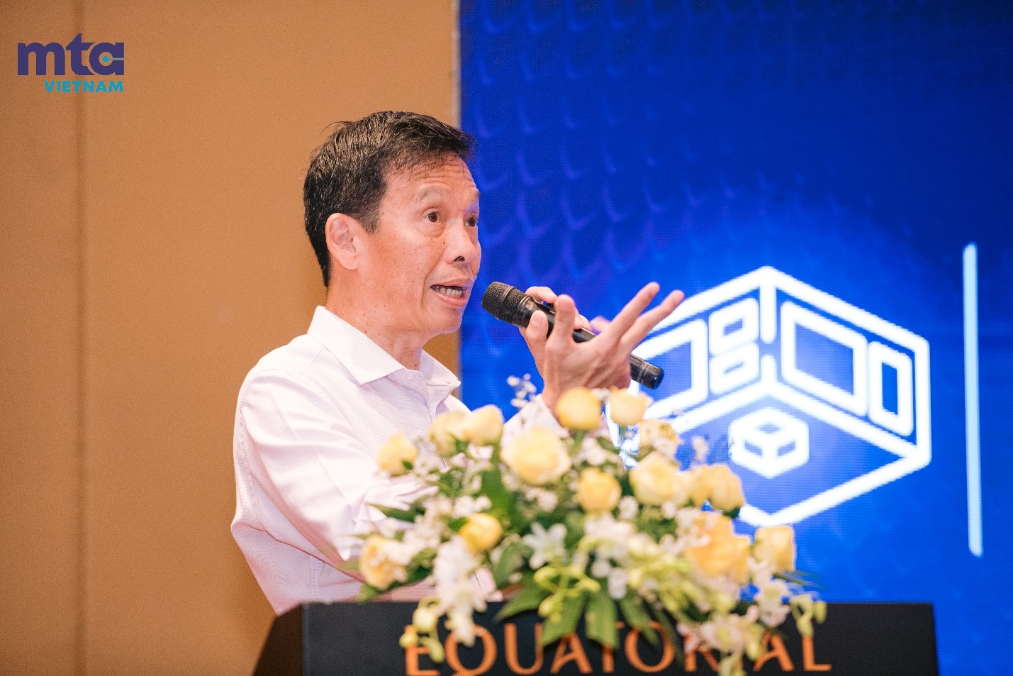 Ông BT Tee – TGĐ Công ty Informa Markets Việt Nam chia sẻ thông tin về triển lãm