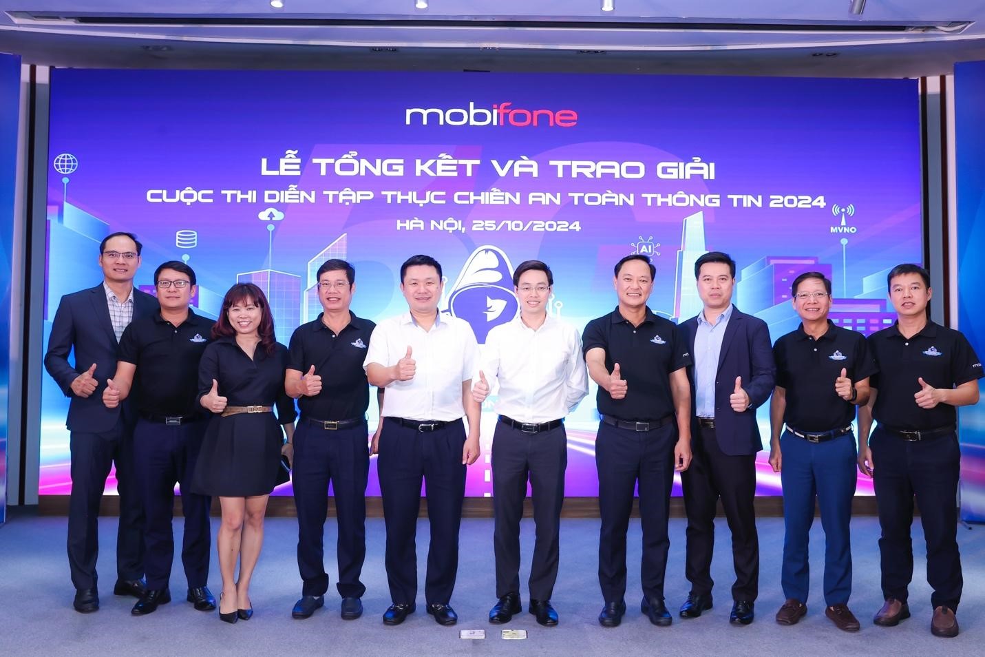 Lãnh đạo Cục An Toàn Thông tin, Tổng Công ty Viễn thông MobiFone và TMGS Việt Nam