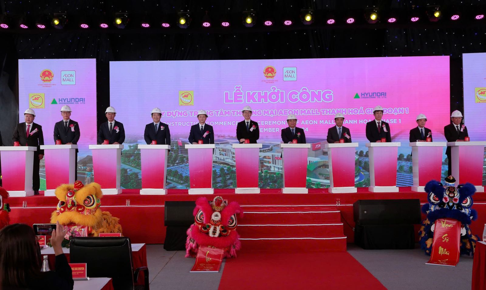 Lễ khởi công dự án Trung tâm thương mại thứ 8 tại Việt Nam - “AEON MALL Thanh Hoá”