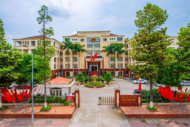 Trụ sở quận Thanh Xuân - ảnh Internet
