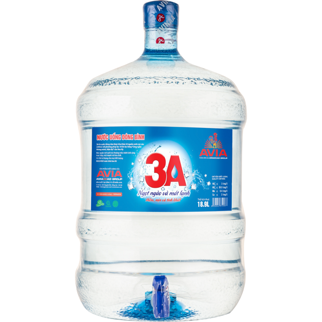 Sở Y tế Hà Nội buộc thu hồi nước uống đóng chai AVIA 3A (NSX: 14/9/2023; HSD: 14/9/2024, dung tích 18,9L).