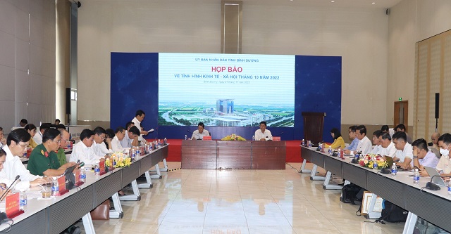 Bình Dương, tháng 10/2022, Tình hình kinh tế - xã hội của tỉnh tiếp tục phát triển ổn định