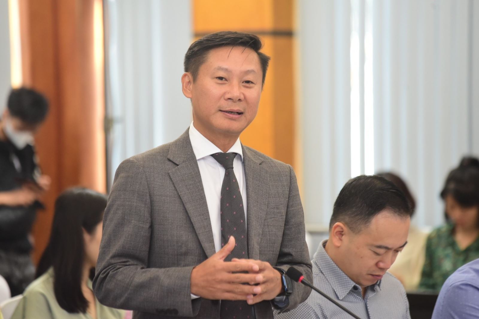 Ông Nguyễn Hồng Chung - Chủ tịch HĐQT DVL Ventures kiêm Phó Chủ nhiệm CLB Bất động sản Hà Nội.