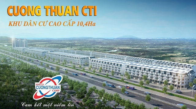 Phối cảnh dự án Cường Thuận CTI Residence đưuọc giới thiệu là trọng điểm của công ty này năm 2022