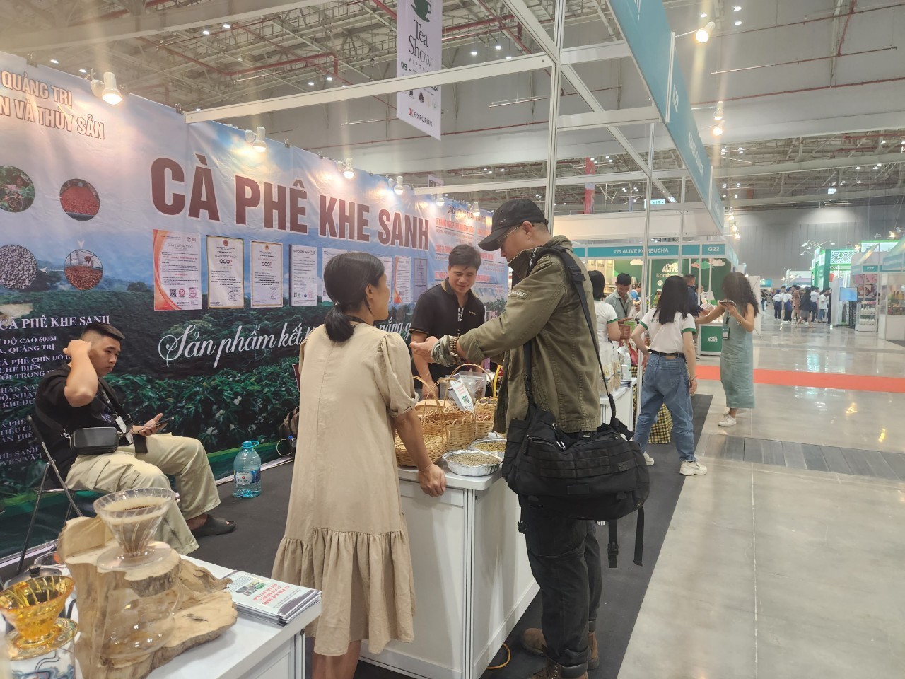 Doanh nghiệp từ Quảng Trị mang đến các sản phẩm café đặc trưng