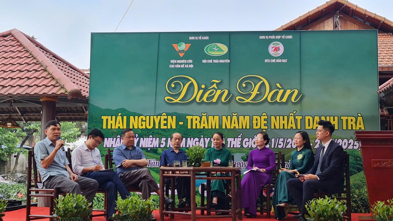 Ông Dương Sơn Hà, PGĐ Sở Nông nghiệp và Môi trường tỉnh Thái Nguyên chia sẻ tại Diễn đàn