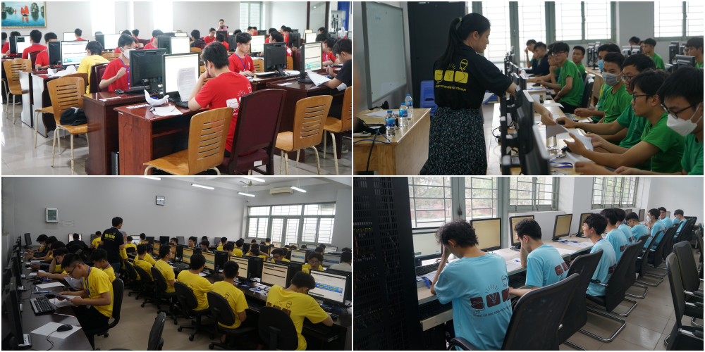 Trong thời gian cuộc thi diễn ra, Ban tổ chức đã tổ chức hội nghị với các Trưởng/Phó đoàn OLP,ICPC. 