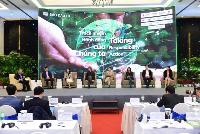 Đại diện các doanh nghiệp tham gia chia sẻ, thảo luận tại Hội thảo