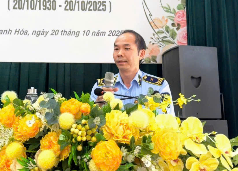 Ông Đinh Khánh Toàn, tân Chi cục trưởng Chi cục QLTT Thanh Hoá. 