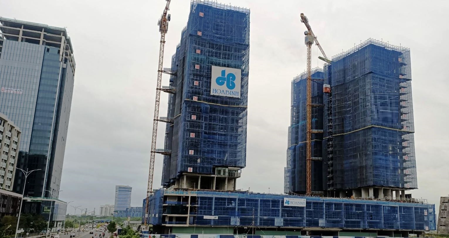 Một công trình trên địa bàn TP. Thủ Đức, TP. HCM do HBC thi công.