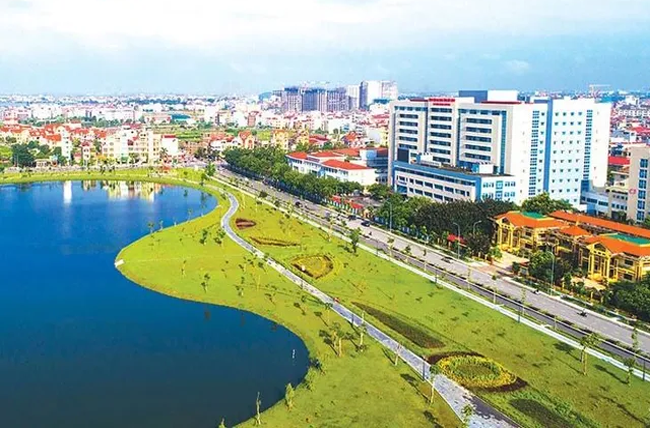 Diện mạo, cảnh quan từ đô thị đến nông thôn khởi sắc, thay đổi từng ngày. Ảnh: Nguyên Khánh