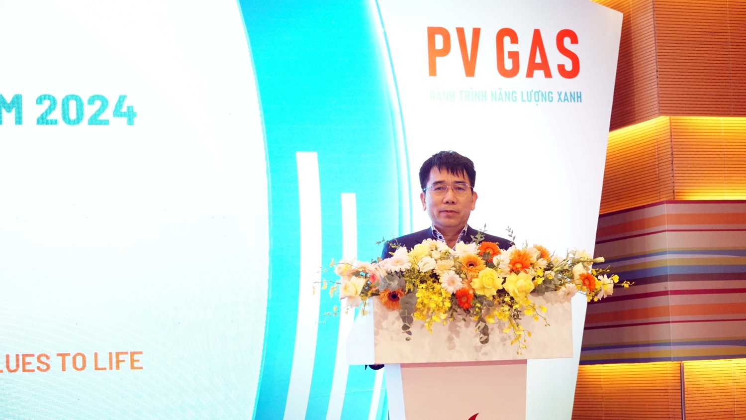 Lãnh đạo Petrovietnam phát biểu tại Đại hội