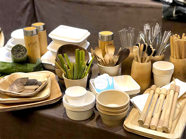 Dụng cụ ăn uống thân thiện môi trường phổ biến tại Việt Nam. Ảnh: The Organik House