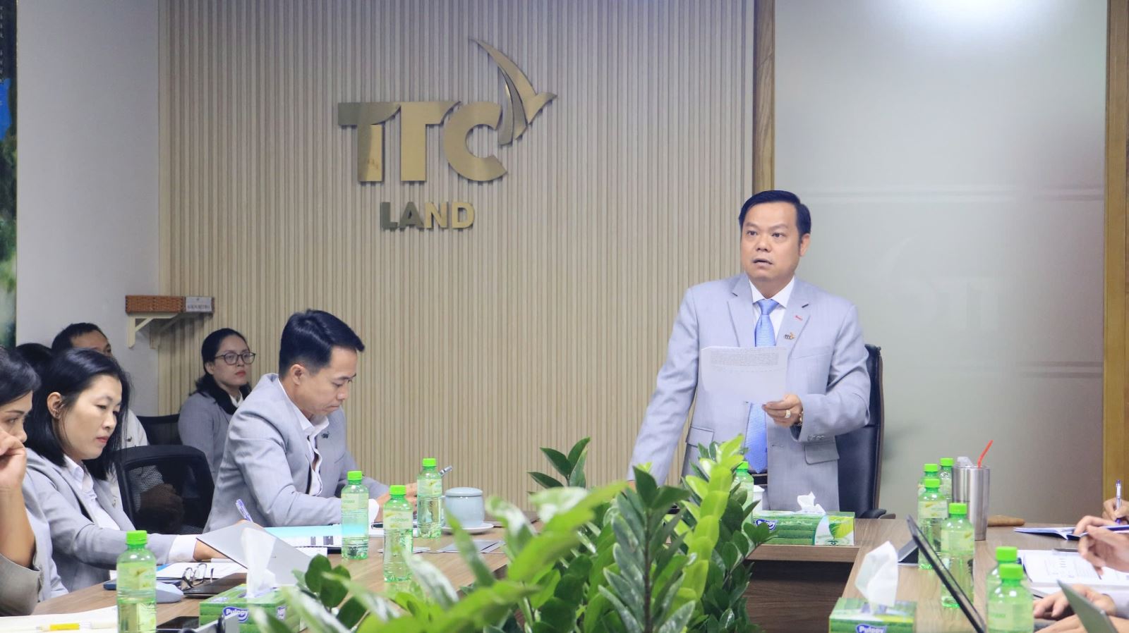 Ông Nguyễn Thành Chương, Chủ tịch HĐQT TTC Land cho biết Công ty sẽ sớm vượt qua giai đoạn khó khăn, bứt tốc mạnh mẽ trong giai đoạn 2026 – 2030.
