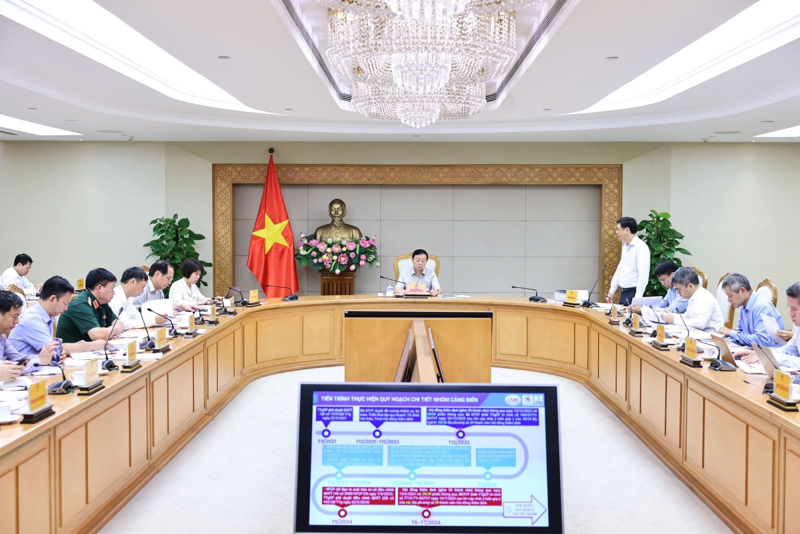 Quang cảnh cuộc họp