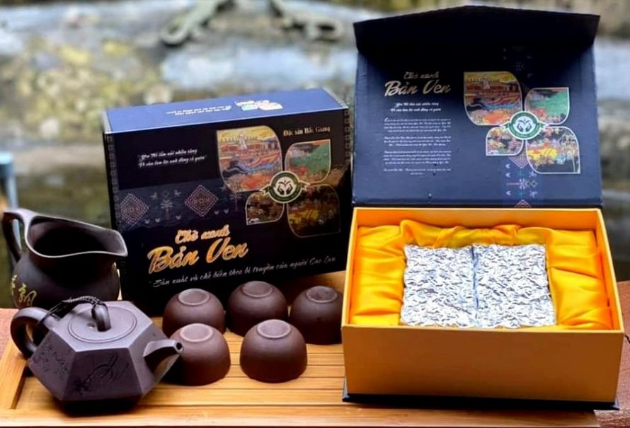 Chè xanh bản Ven - sản phẩm OCOP 3 sao