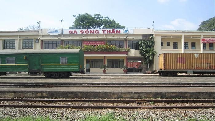 Ga Sóng Thần tại Dĩ An - Bình Dương (Ảnh: KT)