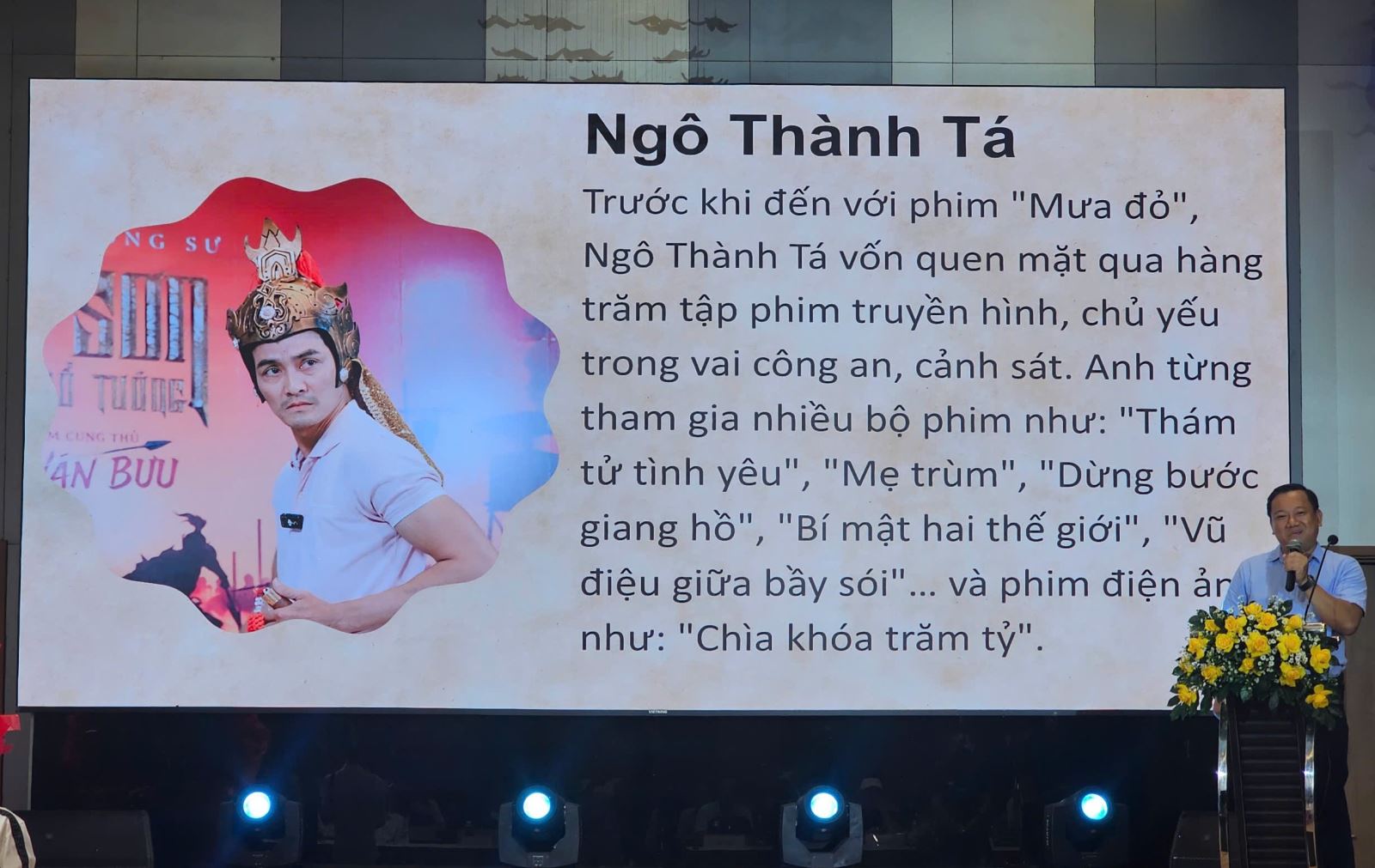 Diễn viên Ngô Thành Tá tham gia bộ phim “Tây Sơn thất hổ tướng”