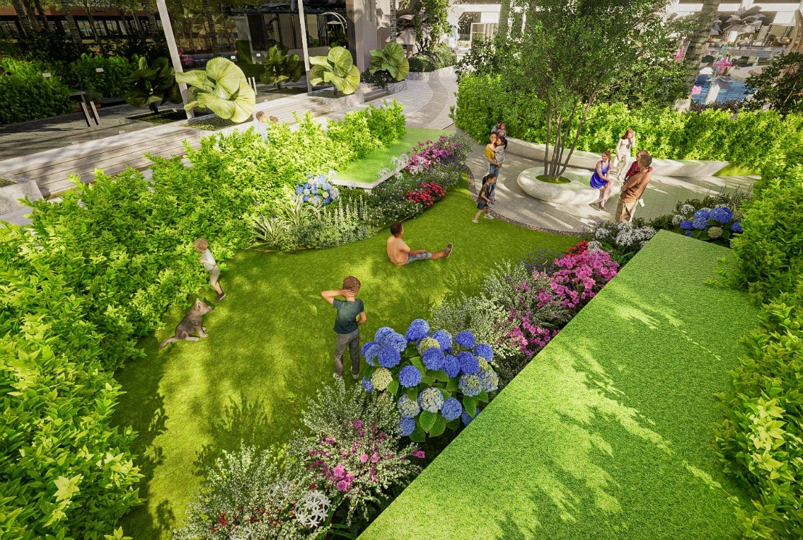 Không gian sống kết hợp hài hòa giữa thiên nhiên và tiện ích đẳng cấp tại Capital Square