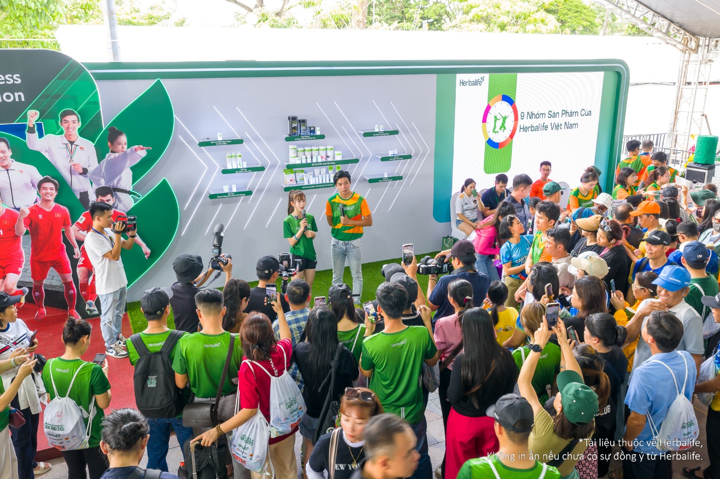 Các hoạt động về dinh dưỡng dành cho các VĐV tham gia giải chạy tại Vnexpress Marathon Cần Thơ 2025