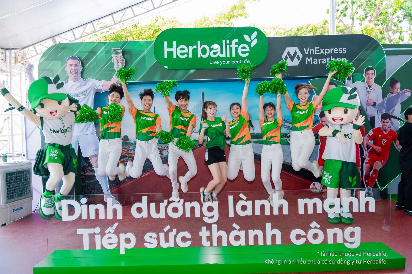 Các VĐV luôn tích cực lan tỏa tinh thần sống khỏe và động lực vượt trội, truyền cảm hứng cho cộng đồng