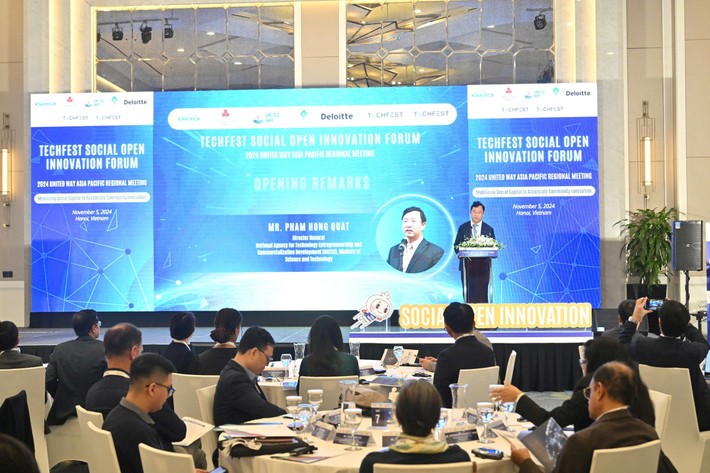 Hội thảo “Đổi mới Sáng tạo Mở Xã hội” tổ chức sáng 5/11 tại Hà Nội